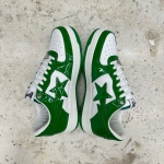 T1026CS48 - BAPE STA GREEN WHITE - 9