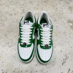 T1026CS48 - BAPE STA GREEN WHITE - 9