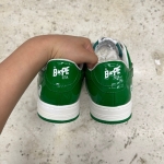T1026CS48 - BAPE STA GREEN WHITE - 9