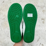 T1026CS48 - BAPE STA GREEN WHITE - 9