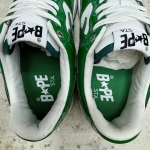 T1026CS48 - BAPE STA GREEN WHITE - 9