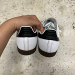 1026CS49 - ADIDAS SAMBA OG WHITE BLACK - 43