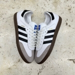 1026CS49 - ADIDAS SAMBA OG WHITE BLACK - 43