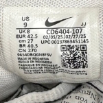 1026CS58 - NIKE P-6000 WHITE BLACK - 42,5