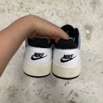 1026CS59 - NIKE FULL FORCE WHITE BLACK - 42