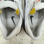 1026CS60 - NIKE BLAZER LOW JUMBO WHITE BLACK - 44
