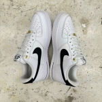 1026AF10 - AF1 LOW 40TH ANNIVERSARY WHITE BLACK - 43