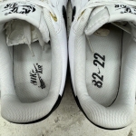 1026AF10 - AF1 LOW 40TH ANNIVERSARY WHITE BLACK - 43