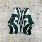 1026DU5 - NIKE DUNK LOW GREEN WHITE - 37,5