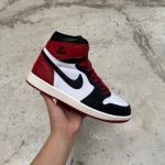 1026JD9 - JORDAN 1 HIGH BLACK TOE REIMAGINED FB - 42