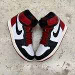1026JD9 - JORDAN 1 HIGH BLACK TOE REIMAGINED FB - 42