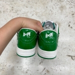 1026CS81 - BAPE STA GREEN WHITE - 9.5