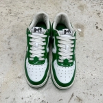 1026CS81 - BAPE STA GREEN WHITE - 9.5