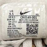 1026CS93 - NIKE P-6000 METALLIC SILVER BLACK - 43