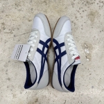 1026CS106 - ONITSUKA TIGER TRACK TRAINER WHITE NAVY DS FB - 40,5