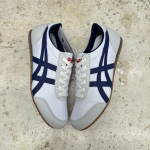 1026CS106 - ONITSUKA TIGER TRACK TRAINER WHITE NAVY DS FB - 40,5