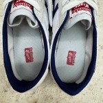 1026CS106 - ONITSUKA TIGER TRACK TRAINER WHITE NAVY DS FB - 40,5