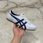 1026CS106 - ONITSUKA TIGER TRACK TRAINER WHITE NAVY DS FB - 40,5