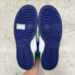 1026DU10 - NIKE DUNK LOW GORGE GREEN DEEP ROYAL - 44