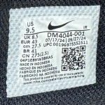 1026CS115 - NIKE CORTEZ BLACK WHITE FB - 43