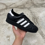 1026CS121 - ADIDAS SUPERSTAR 2.0 BLACK WHITE - 40,5