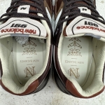 1026CS123 - NEW BALANCE 991 MADE IN ENGLAND FRENCH ROAST FB - 44