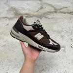1026CS123 - NEW BALANCE 991 MADE IN ENGLAND FRENCH ROAST FB - 44