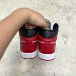 1026JD20 - JORDAN 1 MID ALTERNATE BRED TOE FB - 38