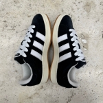 1026CS135 - ADIDAS CAMPUS 00s BLACK WHITE - 40.5