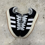 1026CS135 - ADIDAS CAMPUS 00s BLACK WHITE - 40.5