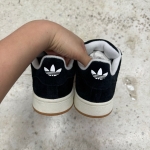 1026CS135 - ADIDAS CAMPUS 00s BLACK WHITE - 40.5