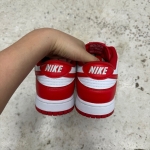 1026DU13 - DUNK LOW ST JOHNS WHITE RED - 44