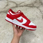 1026DU13 - DUNK LOW ST JOHNS WHITE RED - 44