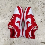 1026DU13 - DUNK LOW ST JOHNS WHITE RED - 44