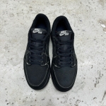 1026JD27 - JORDAN 1 LOW OG TRAVIS BLACK PHANTOM - 41