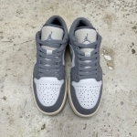1026JD28 - JORDAN 1 LOW VINTAGE GREY - 41