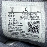 1026JD28 - JORDAN 1 LOW VINTAGE GREY - 41