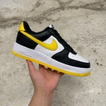 1026AF16 - AF1 LOW ID CUSTOM WHITE BLACK YELLOW LN FB - 42