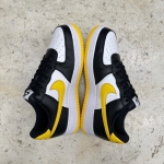 1026AF16 - AF1 LOW ID CUSTOM WHITE BLACK YELLOW LN FB - 42