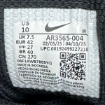 1026CS138 - NIKE SHOX R4 ALL BLACK FB - 42