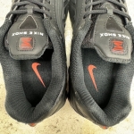 1026CS138 - NIKE SHOX R4 ALL BLACK FB - 42