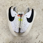 1026CS153 - NIKE BLAZER LOW JUMBO WHITE BLACK - 41