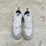 1026CS157 - NIKE ALLEYOOP GREY WHITE - 43