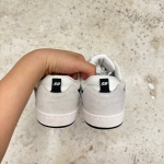 1026CS157 - NIKE ALLEYOOP GREY WHITE - 43
