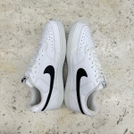 1026CS159 - NIKE COURT VISION WHITE BLACK - 44.5