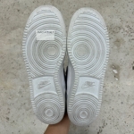 1026CS159 - NIKE COURT VISION WHITE BLACK - 44.5
