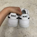 1026CS159 - NIKE COURT VISION WHITE BLACK - 44.5