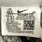 1026CS159 - NIKE COURT VISION WHITE BLACK - 44.5
