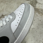 1026CS160 - NIKE COURT VISION GREY FOG BLACK - 40.5
