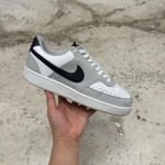 1026CS160 - NIKE COURT VISION GREY FOG BLACK - 40.5